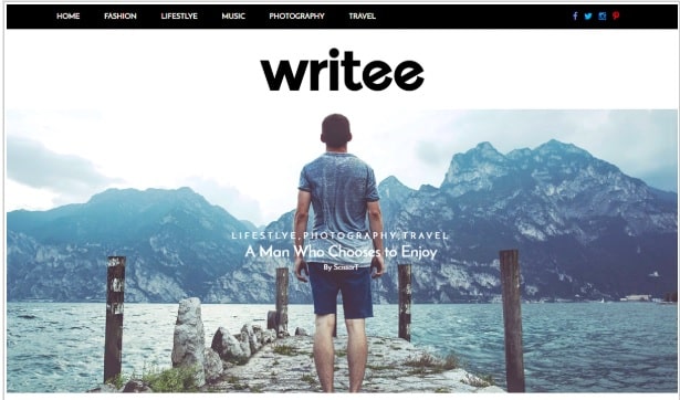 best wordpress theme for a blog