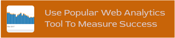 Measure success using Web Analytics